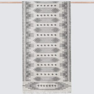 Natural Refined Handwoven Runner Rug