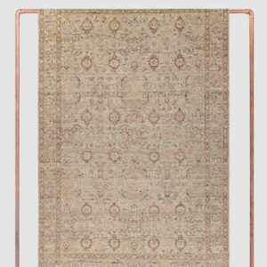 Modern Handwoven Area Rug in Grey