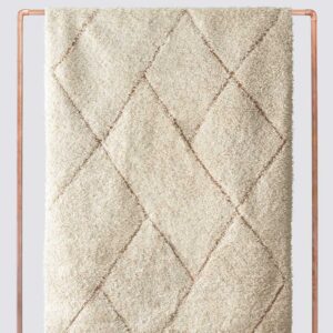 Textured Modern Hand-Knotted Area Rug
